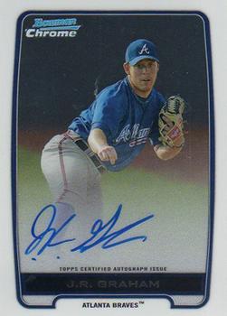 2012 Bowman Chrome - Prospects Autographs #BCA-JRG J.R. Graham Front