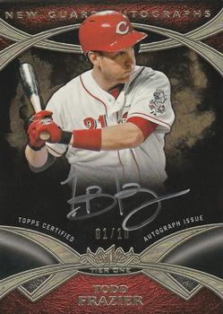 2014 Topps Tier One - New Guard Autographs Silver Ink #NGA-TFR Todd Frazier Front