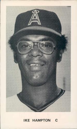 1976 California Angels Photocards #NNO Ike Hampton Front