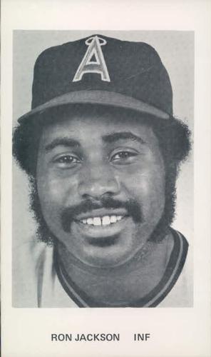 1976 California Angels Photocards #NNO Ron Jackson Front