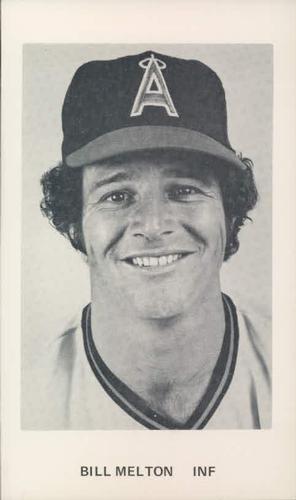 1976 California Angels Photocards #NNO Bill Melton Front