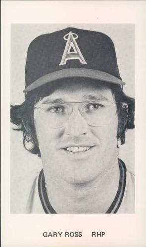 1976 California Angels Photocards #NNO Gary Ross Front