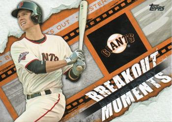 2014 Topps - Breakout Moments #BM-1 Buster Posey Front