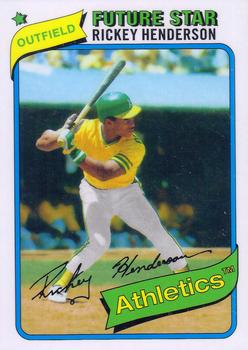 2014 Topps - Future Stars That Never Were #FS-24 Rickey Henderson Front