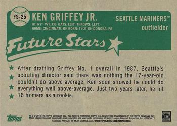 2014 Topps - Future Stars That Never Were #FS-25 Ken Griffey Jr. Back