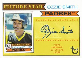2014 Topps - Future Stars That Never Were Autographs #FSA-OS Ozzie Smith Front