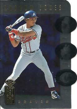 1997 Leaf - Get-A-Grip #10 Andruw Jones / Troy Percival Front
