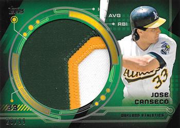 2014 Topps - Trajectory Jumbo Relics #TJR-JC Jose Canseco Front