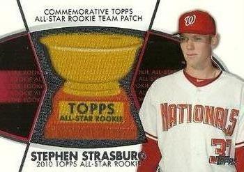2014 Topps - All-Star Rookie Cup Manufactured Patch #RCMP-SS Stephen Strasburg Front