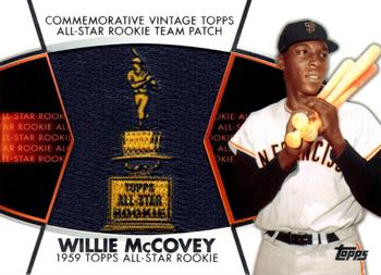2014 Topps - All-Star Rookie Cup Manufactured Patch #RCMP-WM Willie McCovey Front