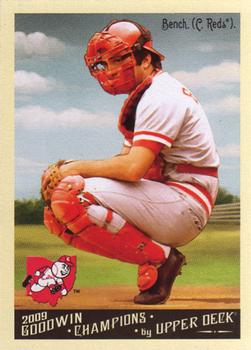 2009 Upper Deck Goodwin Champions #11 Johnny Bench Front