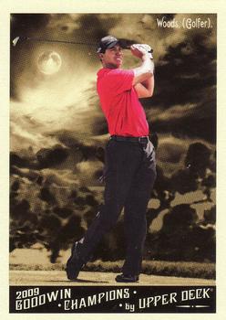2009 Upper Deck Goodwin Champions #65 Tiger Woods Front