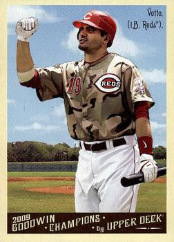 2009 Upper Deck Goodwin Champions #145 Joey Votto Front
