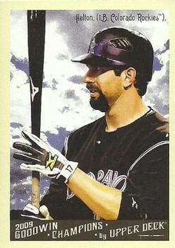 2009 Upper Deck Goodwin Champions #91 Todd Helton Front