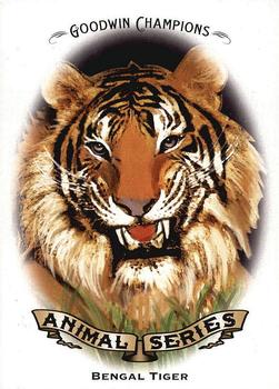 2009 Upper Deck Goodwin Champions - Animal Series #AS-8 Bengal Tiger Front