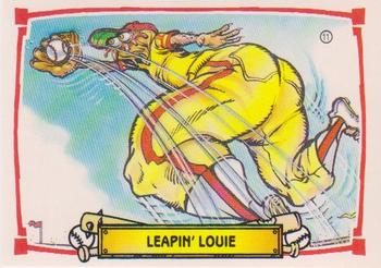 1988 Leaf Baseball's Greatest Grossouts #11 Leapin' Louie Front