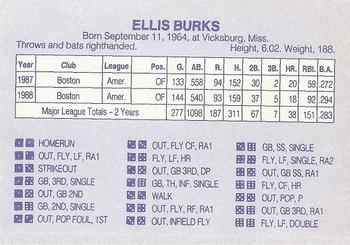 1989 Grand Slam Dice Game Gray (unlicensed) #NNO Ellis Burks Back