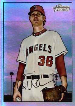 2007 Bowman Heritage - Rainbow Foil #2 Jered Weaver Front