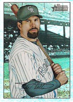 2007 Bowman Heritage - Rainbow Foil #4 Todd Helton Front