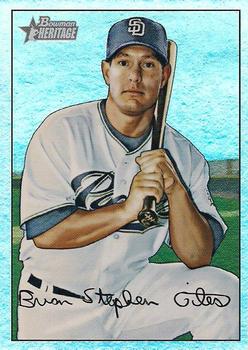 2007 Bowman Heritage - Rainbow Foil #97 Brian Giles Front