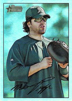 2007 Bowman Heritage - Rainbow Foil #145 Mike Piazza Front