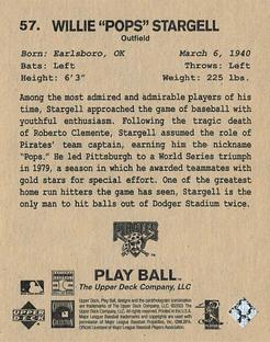2003 Upper Deck Play Ball - 1941 Series #57 Willie Stargell Back