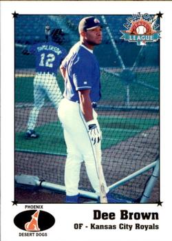1999 Arizona Fall League Prospects #5 Dee Brown Front