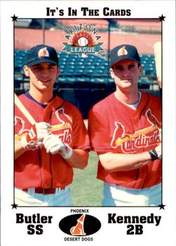 1999 Arizona Fall League Prospects #27 Brent Butler / Adam Kennedy Front