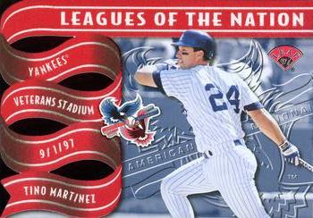 1997 Leaf - Leagues of the Nation #13 Tino Martinez / Scott Rolen Front