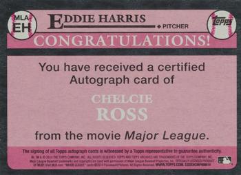 2014 Topps Archives - Major League Autographs #MLC-EH Eddie Harris Back