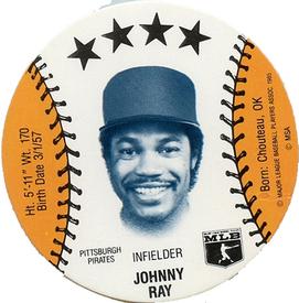 1985 Subway Discs #NNO Johnny Ray Front