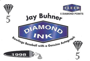 1998 Fleer Tradition - Diamond Ink 5 Points #NNO Jay Buhner Front