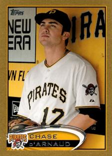 2012 Topps Mini - Gold #102 Chase d'Arnaud Front