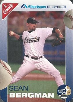 1999 Nabisco / Albertson's Houston Astros #NNO Sean Bergman Front
