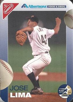 1999 Nabisco / Albertson's Houston Astros #NNO Jose Lima Front