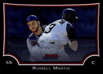 2009 Bowman Chrome #29 Russell Martin Front