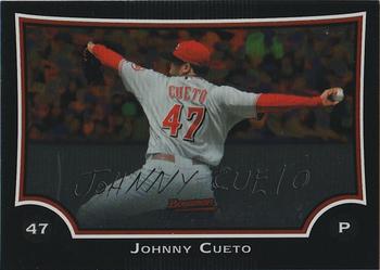 2009 Bowman Chrome #112 Johnny Cueto Front