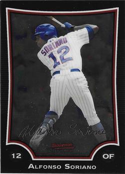 2009 Bowman Chrome #176 Alfonso Soriano Front