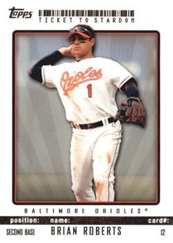 2009 Topps Ticket to Stardom #12 Brian Roberts Front