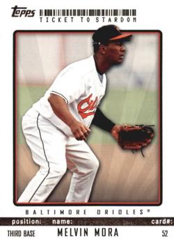 2009 Topps Ticket to Stardom #52 Melvin Mora Front