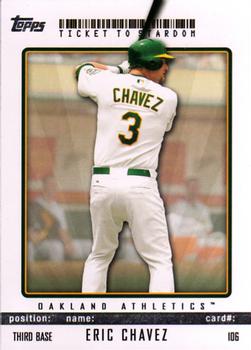 2009 Topps Ticket to Stardom #106 Eric Chavez Front