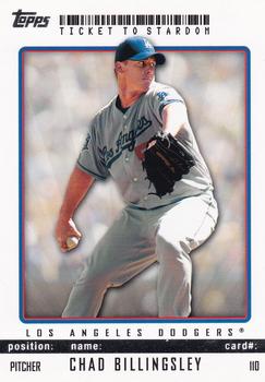 2009 Topps Ticket to Stardom #110 Chad Billingsley Front