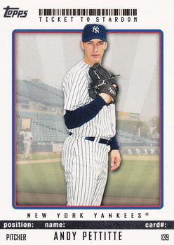 2009 Topps Ticket to Stardom #139 Andy Pettitte Front