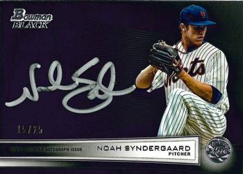 2014 Bowman Inception - The Bowman Black Collection #BBC-NS Noah Syndergaard Front