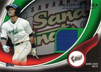 2014 Topps Pro Debut - Debut Duds Jerseys #DD-DH Dilson Herrera Front