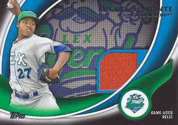 2014 Topps Pro Debut - Debut Duds Jerseys #DD-MA Miguel Almonte Front