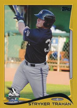 2014 Topps Pro Debut - Gold #45 Stryker Trahan Front
