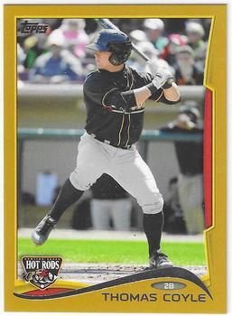 2014 Topps Pro Debut - Gold #202 Thomas Coyle Front