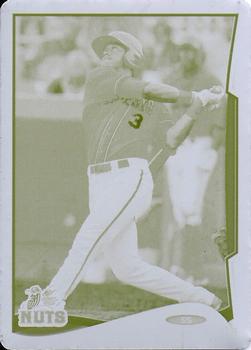 2014 Topps Pro Debut - Printing Plates Yellow #23 Trevor Story Front