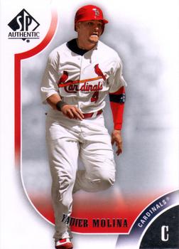 2009 SP Authentic #4 Yadier Molina Front